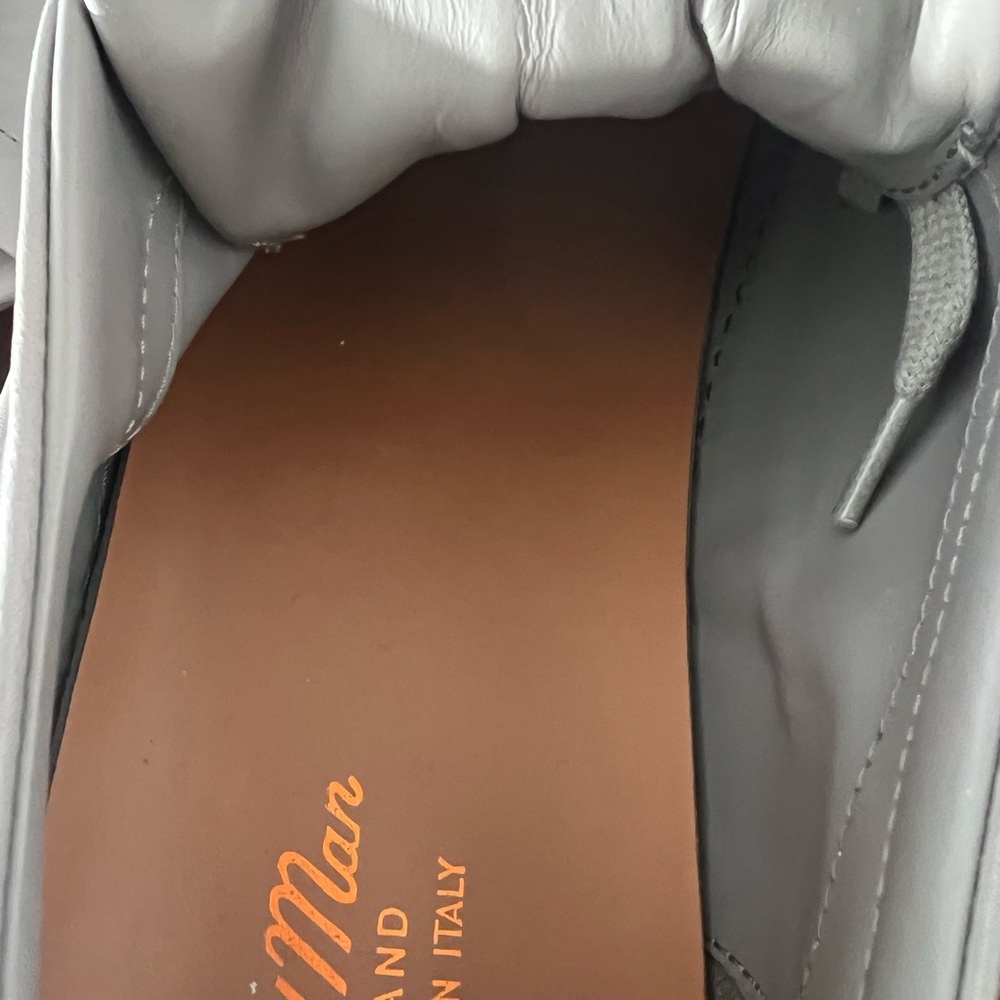Good Man Mens Leather Sneakers - Picture 8 of 9